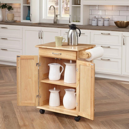 Homestyles Furniture - General Line Brown Kitchen Cart - 5040-95 veiw 3