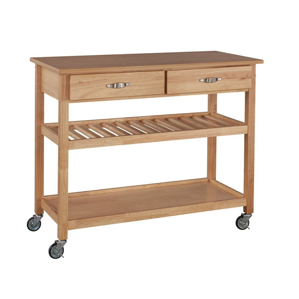 Homestyles Furniture - General Line Brown Kitchen Cart - 5216-95 veiw 1