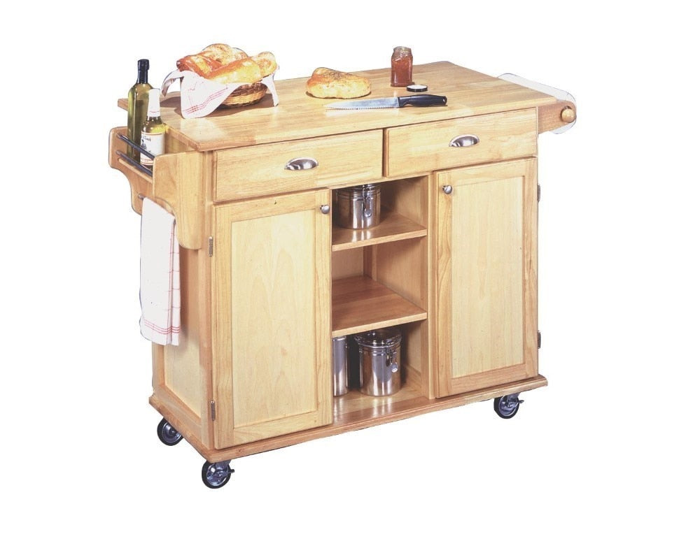 Homestyles Furniture - General Line Brown Kitchen Cart - 5099-95 veiw 1
