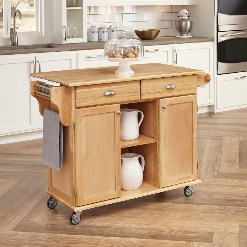 Homestyles Furniture - General Line Brown Kitchen Cart - 5099-95 veiw 2