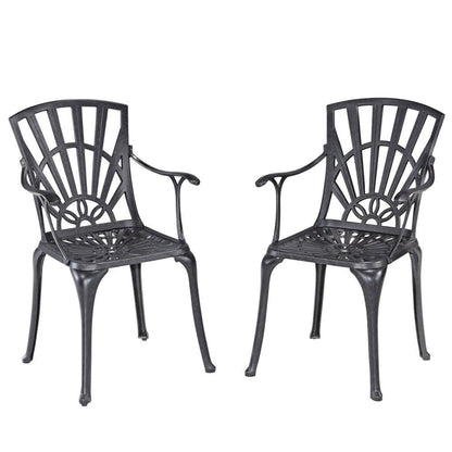 Homestyles Furniture - Grenada Gray Chair (Set of 2) - 6660-80 veiw 1