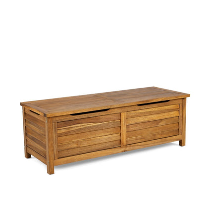 Homestyles Furniture - Maho Brown Deck Box - 5663-25 veiw 1