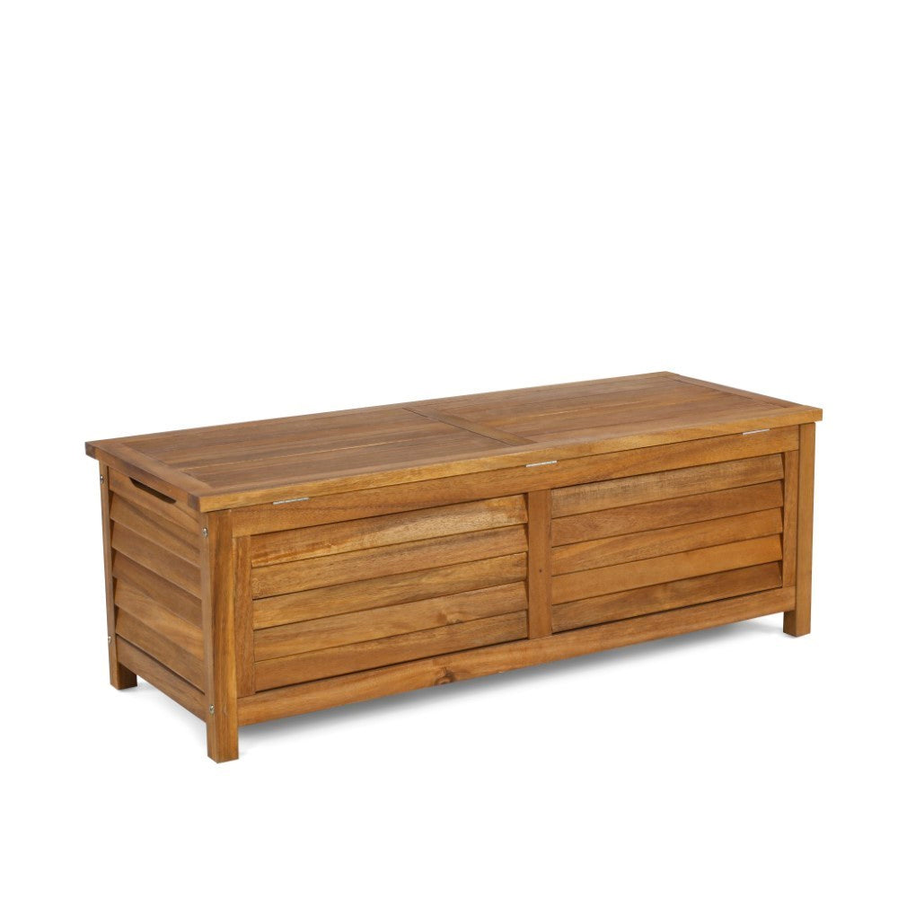 Homestyles Furniture - Maho Brown Deck Box - 5663-25 veiw 3