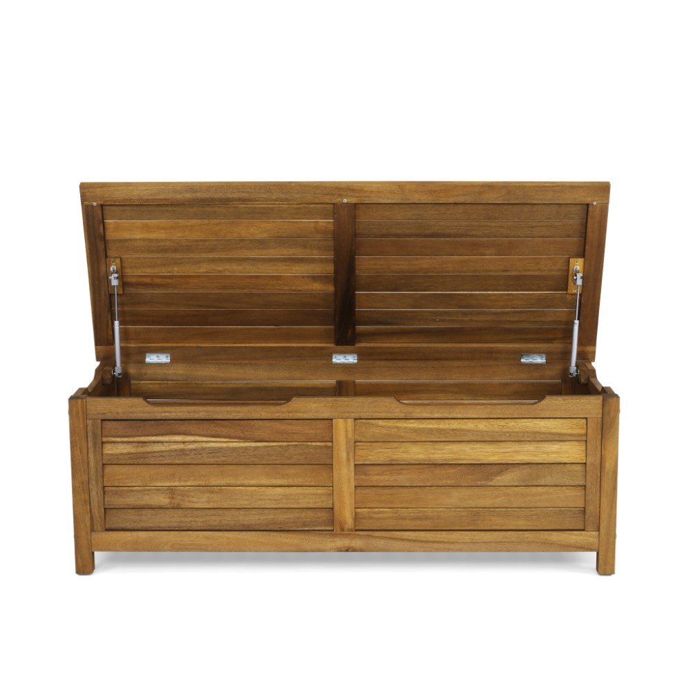 Homestyles Furniture - Maho Brown Deck Box - 5663-25 veiw 4