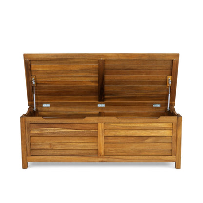 Homestyles Furniture - Maho Brown Deck Box - 5663-25 veiw 4