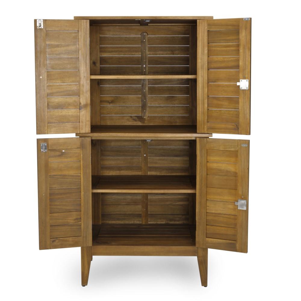 Homestyles Furniture - Maho Brown Storage Cabinet - 5663-27 veiw 4
