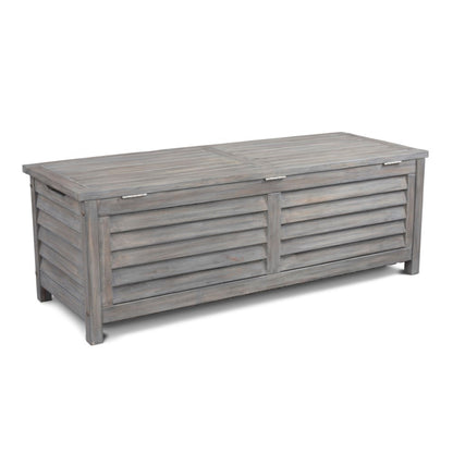 Homestyles Furniture - Maho Gray Deck Box - 5664-25 veiw 3