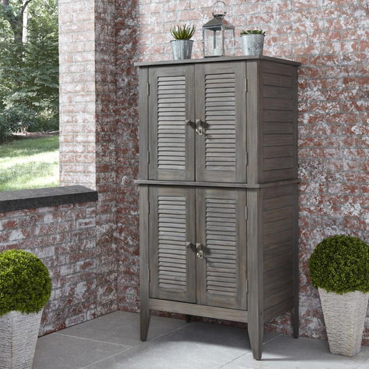 Homestyles Furniture - Maho Gray Storage Cabinet - 5664-27 veiw 2