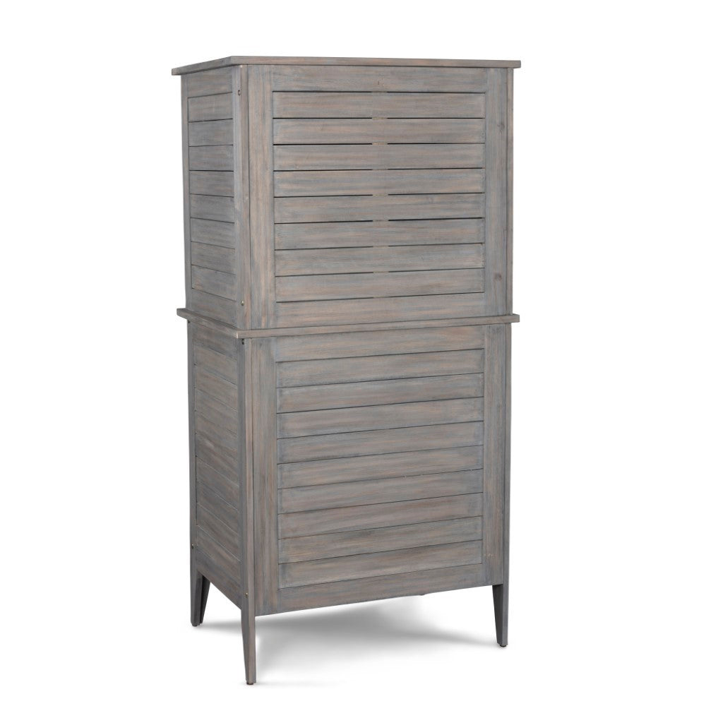 Homestyles Furniture - Maho Gray Storage Cabinet - 5664-27 veiw 3
