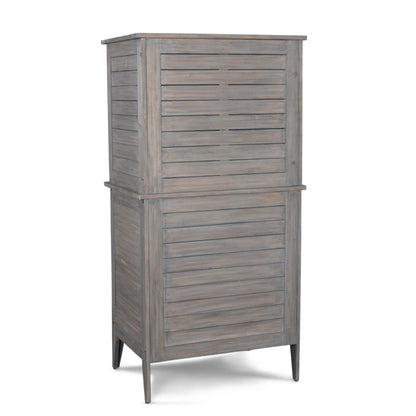 Homestyles Furniture - Maho Gray Storage Cabinet - 5664-27 veiw 3