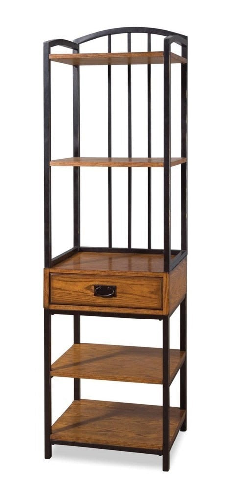 Homestyles Furniture - Modern Craftsman Brown Media Tower - 5050-13 veiw 1