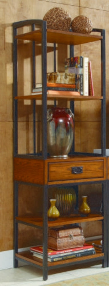 Homestyles Furniture - Modern Craftsman Brown Media Tower - 5050-13 veiw 2