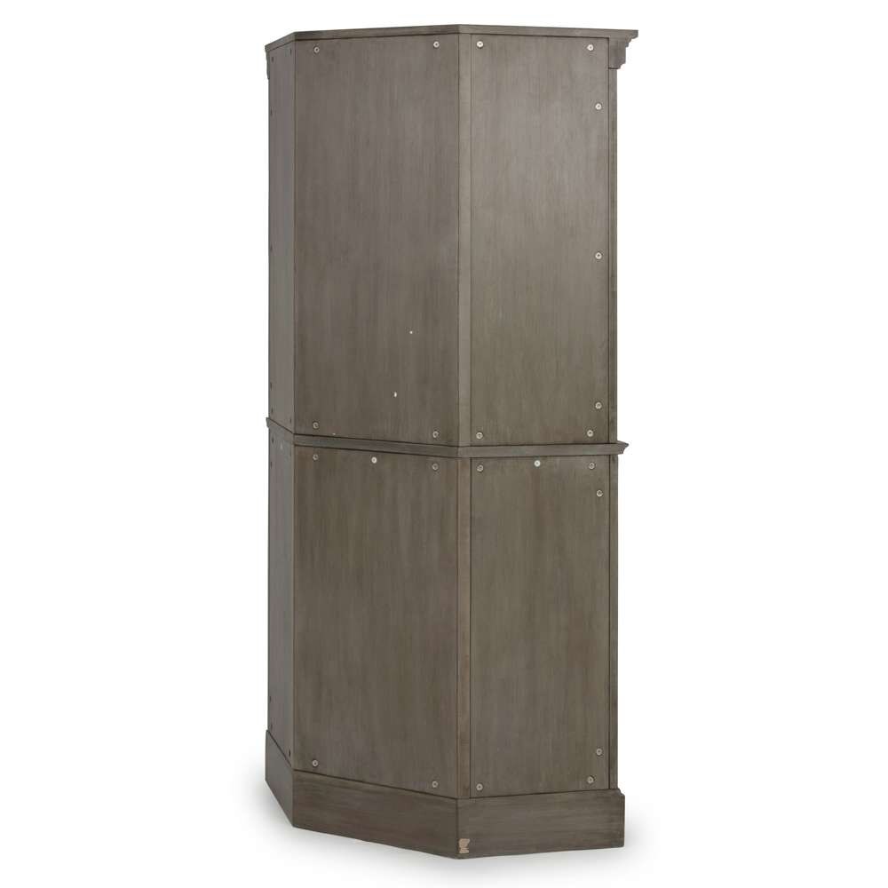 Homestyles - Mountain Lodge Gray Corner Cabinet - 5525-68 veiw 5