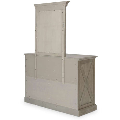 Homestyles - Mountain Lodge Gray Dresser with Mirror - 5525-74 veiw 4