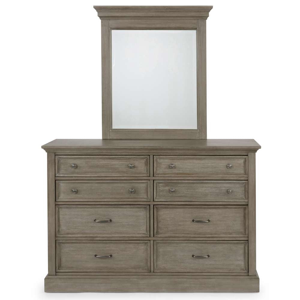 Homestyles - Mountain Lodge Gray Dresser with Mirror - 5525-74 veiw 5