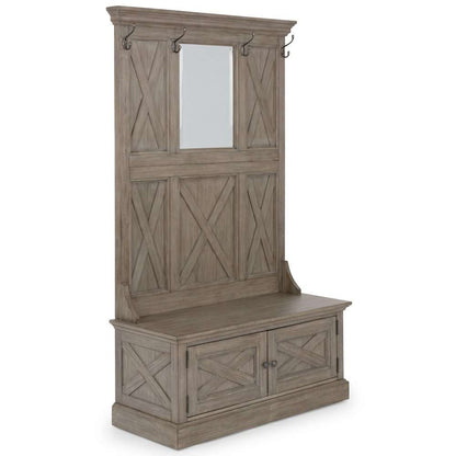 Homestyles - Mountain Lodge Gray Hall Tree - 5525-49 veiw 1
