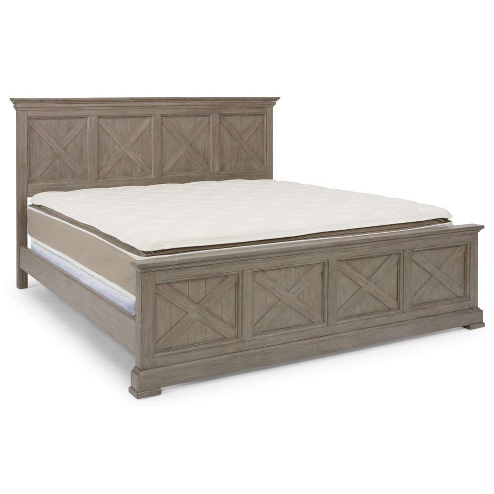 Homestyles - Mountain Lodge Gray King Bed - 5525-600 veiw 1