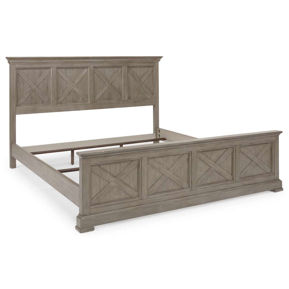 Homestyles - Mountain Lodge Gray King Bed - 5525-600 veiw 4