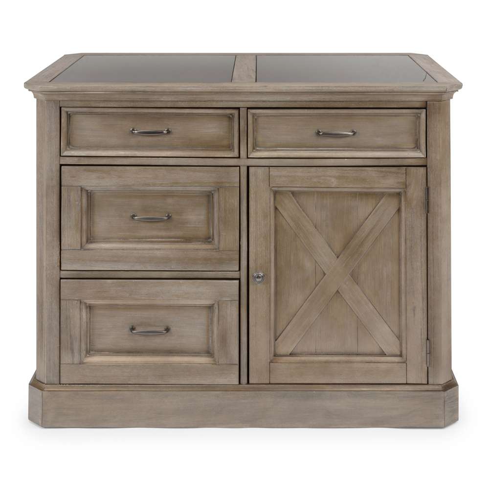Homestyles - Mountain Lodge Gray Kitchen Island - 5525-94 veiw 6