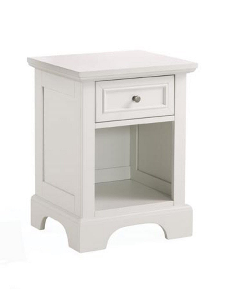 Homestyles Furniture - Naples White Nightstand - 5530-42 veiw 1