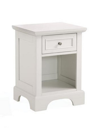 Homestyles Furniture - Naples White Nightstand - 5530-42 veiw 2