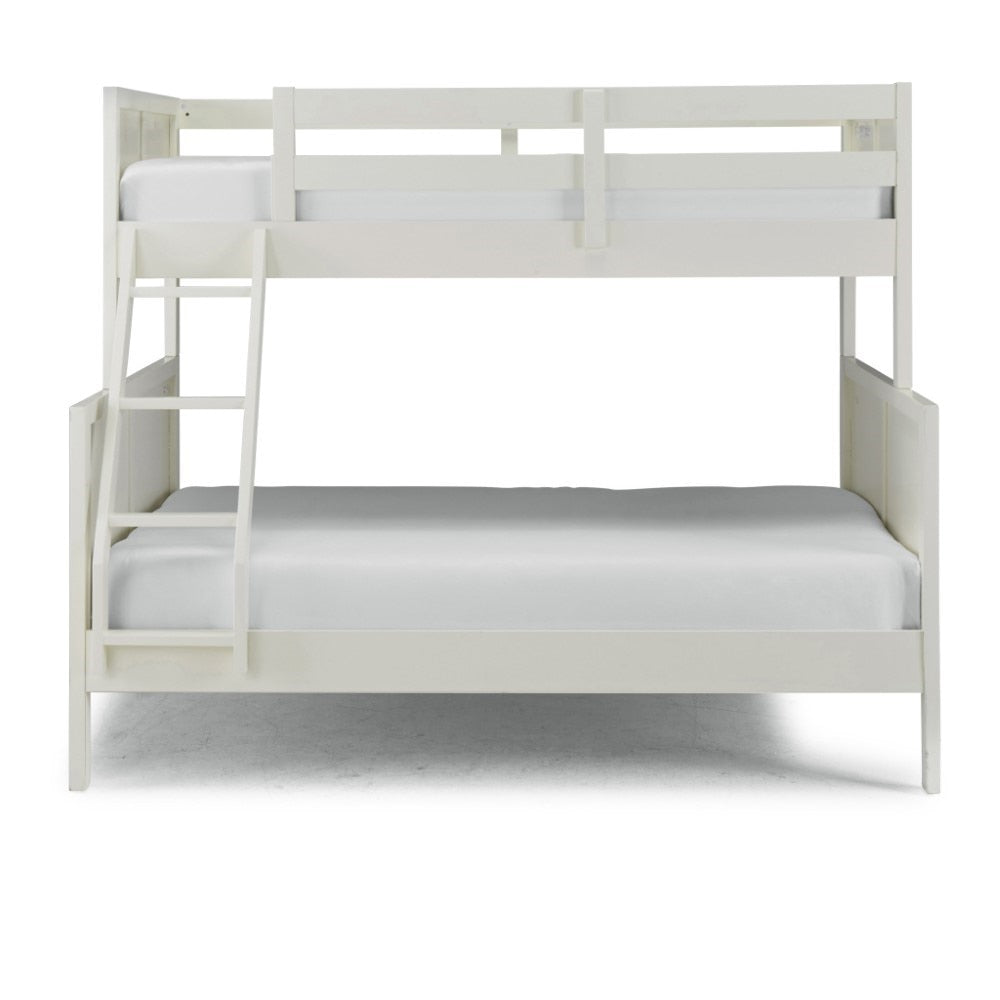 Homestyles Furniture - Naples White Twin Over Full Bunk Bed - 5530-55 veiw 6