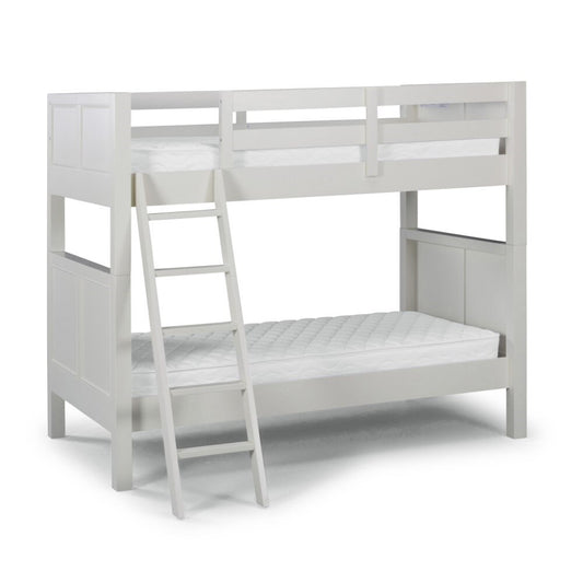 Homestyles Furniture - Naples White Twin Over Twin Bunk Bed - 5530-54 veiw 2