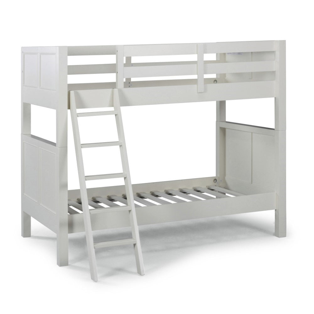 Homestyles Furniture - Naples White Twin Over Twin Bunk Bed - 5530-54 veiw 3