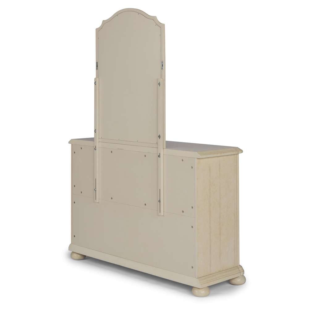 Homestyles - Provence Off-White Dresser with Mirror - 5502-74 veiw 5
