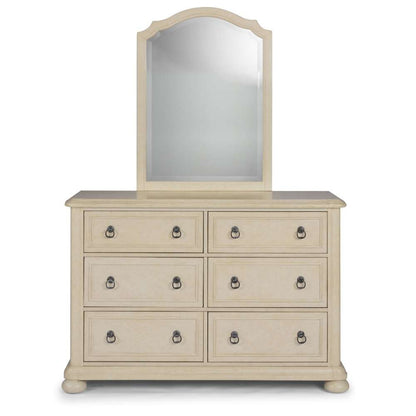 Homestyles - Provence Off-White Dresser with Mirror - 5502-74 veiw 6
