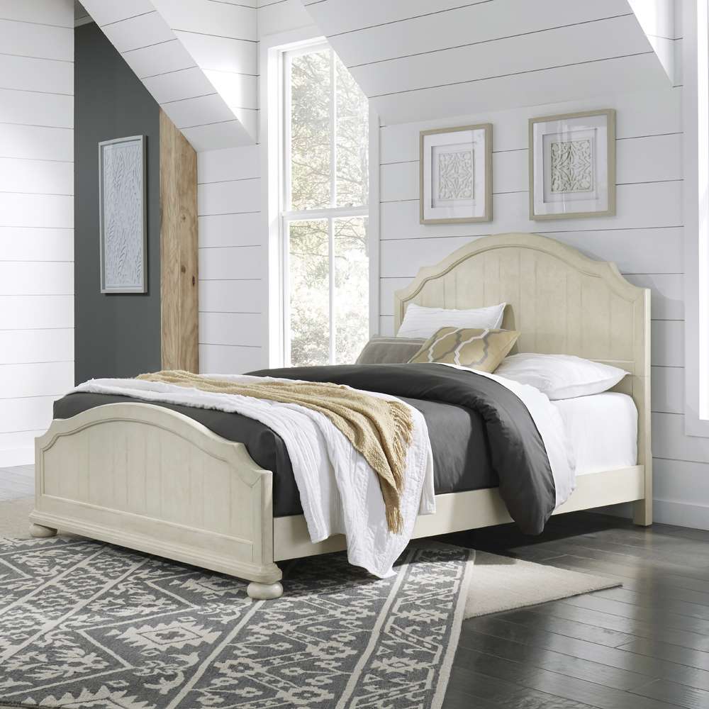 Homestyles - Provence Off-White Queen Bed - 5502-500 veiw 2