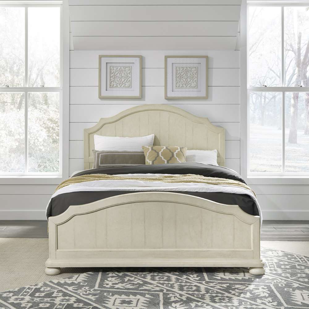 Homestyles - Provence Off-White Queen Bed - 5502-500 veiw 3