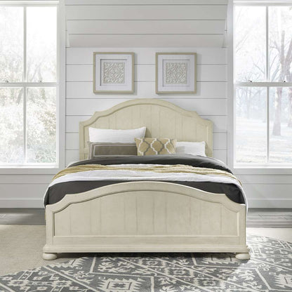 Homestyles - Provence Off-White Queen Bed - 5502-500 veiw 3