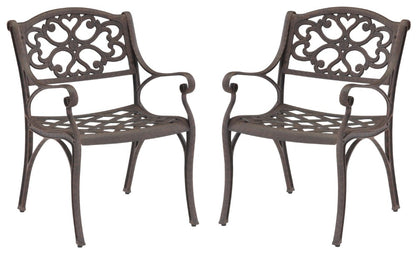 Homestyles Furniture - Sanibel Brown Chair (Set of 2) - 6655-80 veiw 2