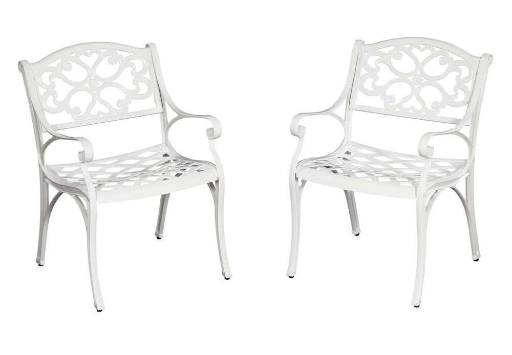 Homestyles Furniture - Sanibel White Chair (Set of 2) - 6652-80 veiw 2