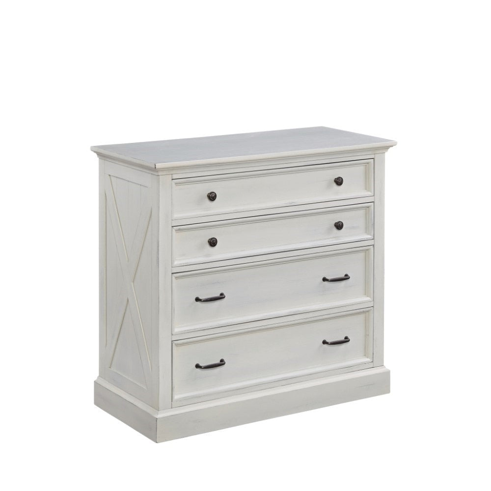 Homestyles Furniture - Seaside Lodge White Chest - 5523-41 veiw 1