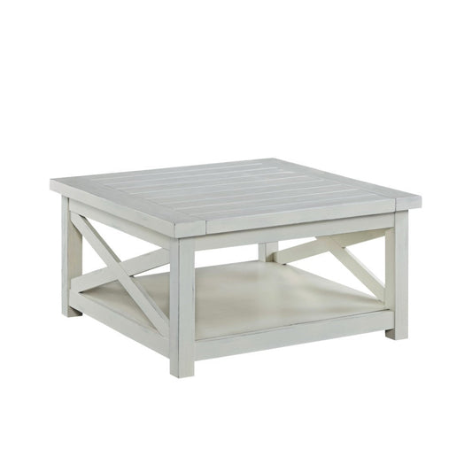 Homestyles Furniture - Seaside Lodge White Coffee Table - 5523-21 veiw 1