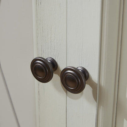 Homestyles Furniture - Seaside Lodge White Corner Cabinet - 5523-68 veiw 4