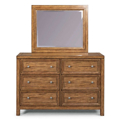 Homestyles - Sedona Brown Dresser with Mirror - 5420-74 veiw 7