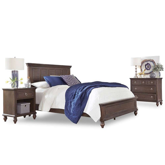Homestyles - Southport Brown Queen Bed with Nightstand and Chest - 5503-5021 veiw 1