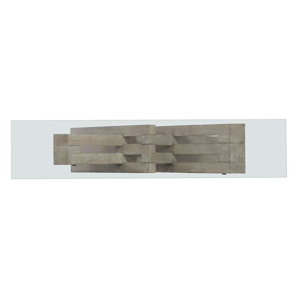 Hooker Furniture - Affinity Glass Top Accent Console - 6050-85001-GRY veiw 2