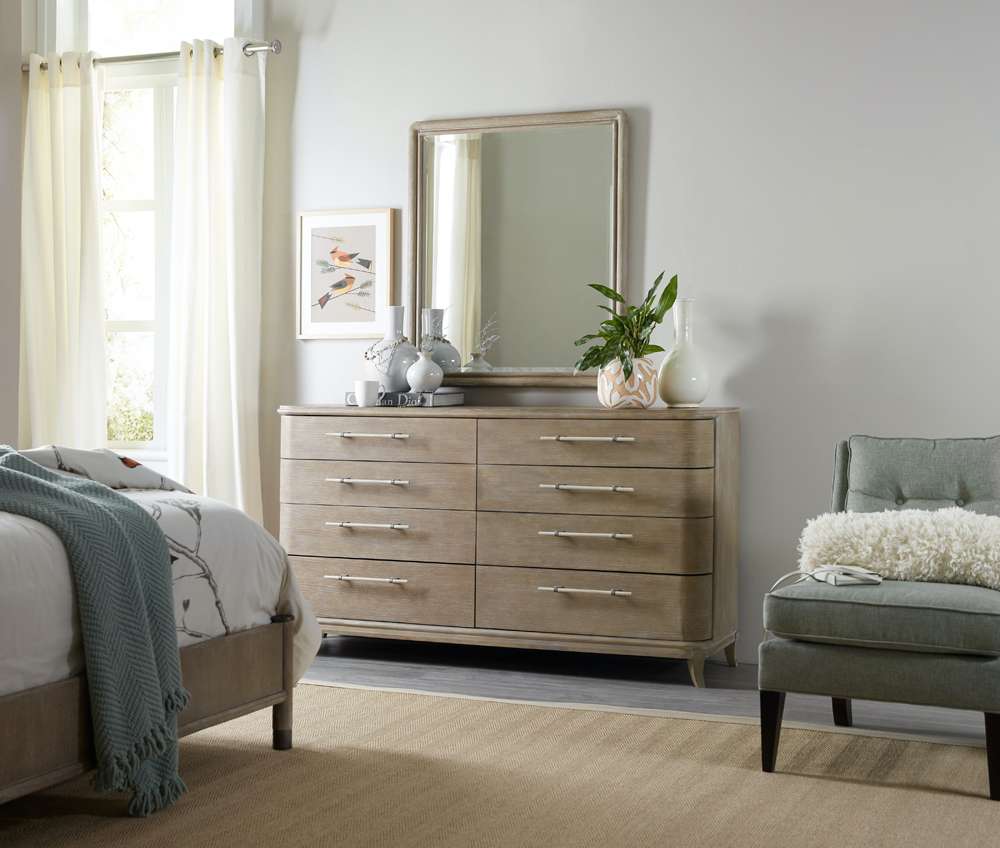 Hooker Furniture - Affinity Mirror - 6050-90004-GRY veiw 2