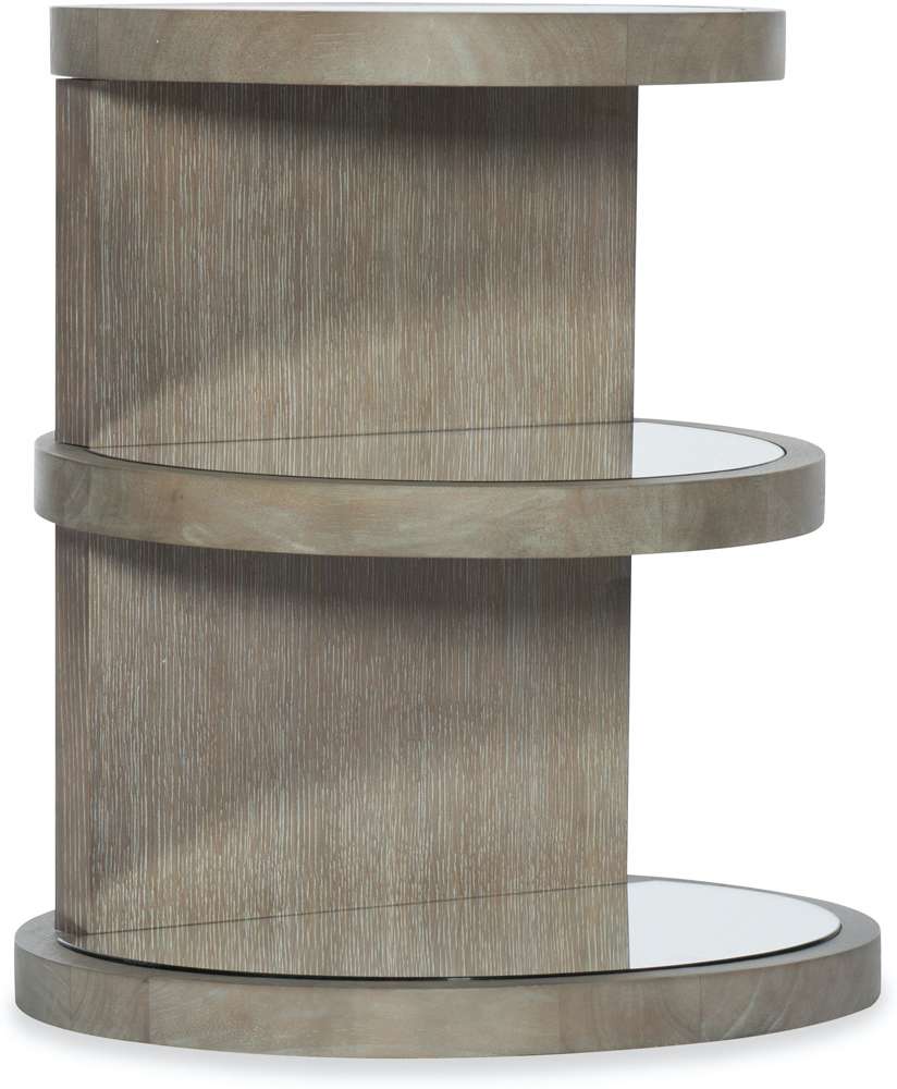 Hooker Furniture - Affinity Round End Table - 6050-80114-GRY veiw 1