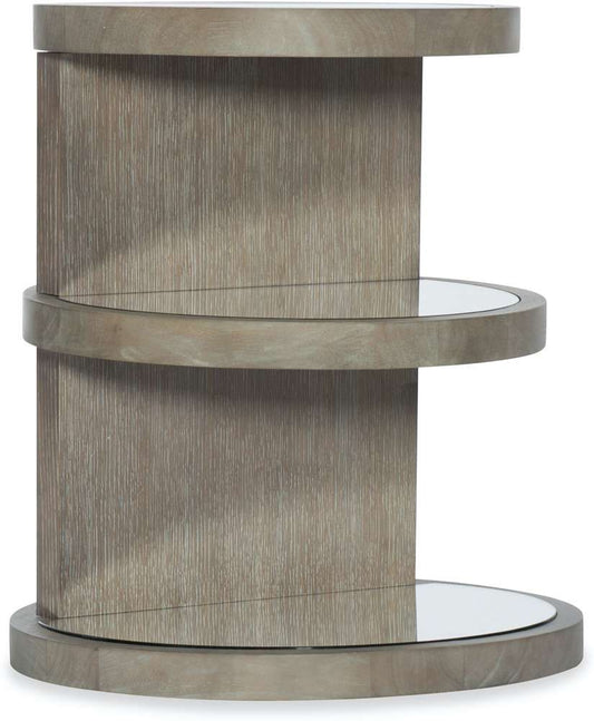 Hooker Furniture - Affinity Round End Table - 6050-80114-GRY veiw 1