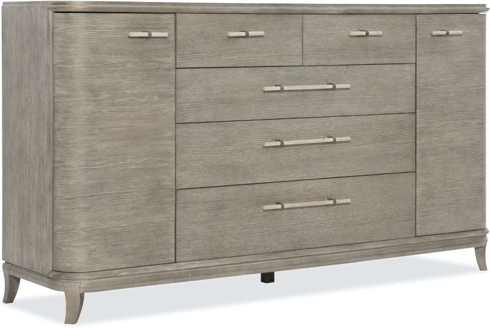 Hooker Furniture - Affinity Server - 6050-75907-GRY veiw 1