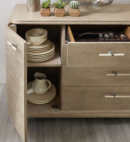 Hooker Furniture - Affinity Server - 6050-75907-GRY veiw 2