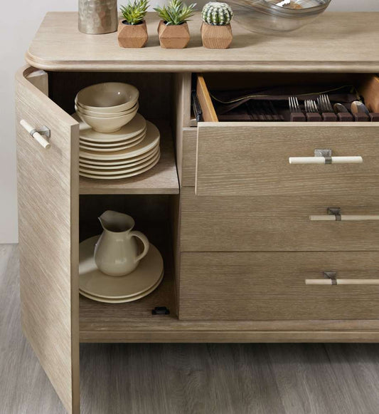 Hooker Furniture - Affinity Server - 6050-75907-GRY veiw 2