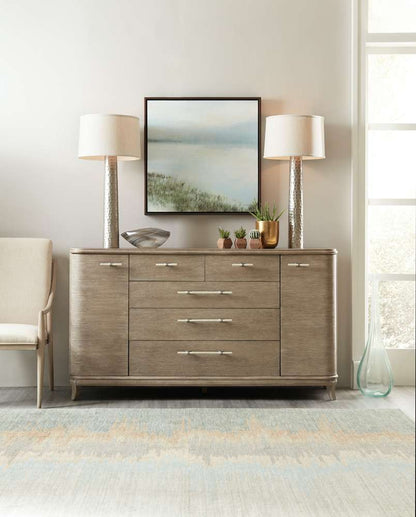 Hooker Furniture - Affinity Server - 6050-75907-GRY veiw 3