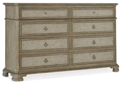 Hooker Furniture - Alfresco Aldo Eight-Drawer Dresser - 6025-90002-83 veiw 1