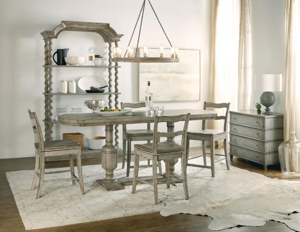 Hooker Furniture - Alfresco La Riva Ladder Back Swivel Counter Stool - 6025-75350-90 veiw 3